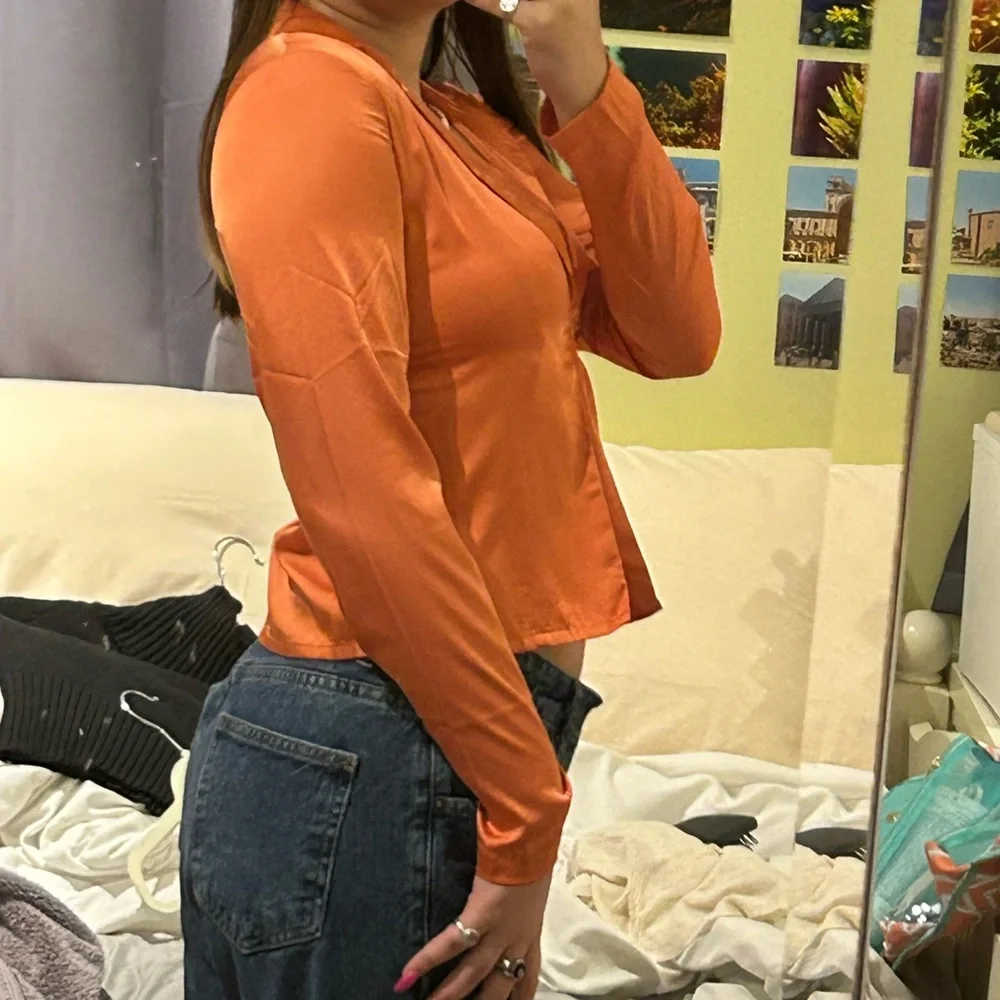 Princess Polly Ryle Top in Orange - Picture 4 of 8